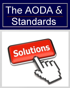 The AODA and Standards