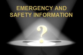 Accessible Safety and Emergency Information
